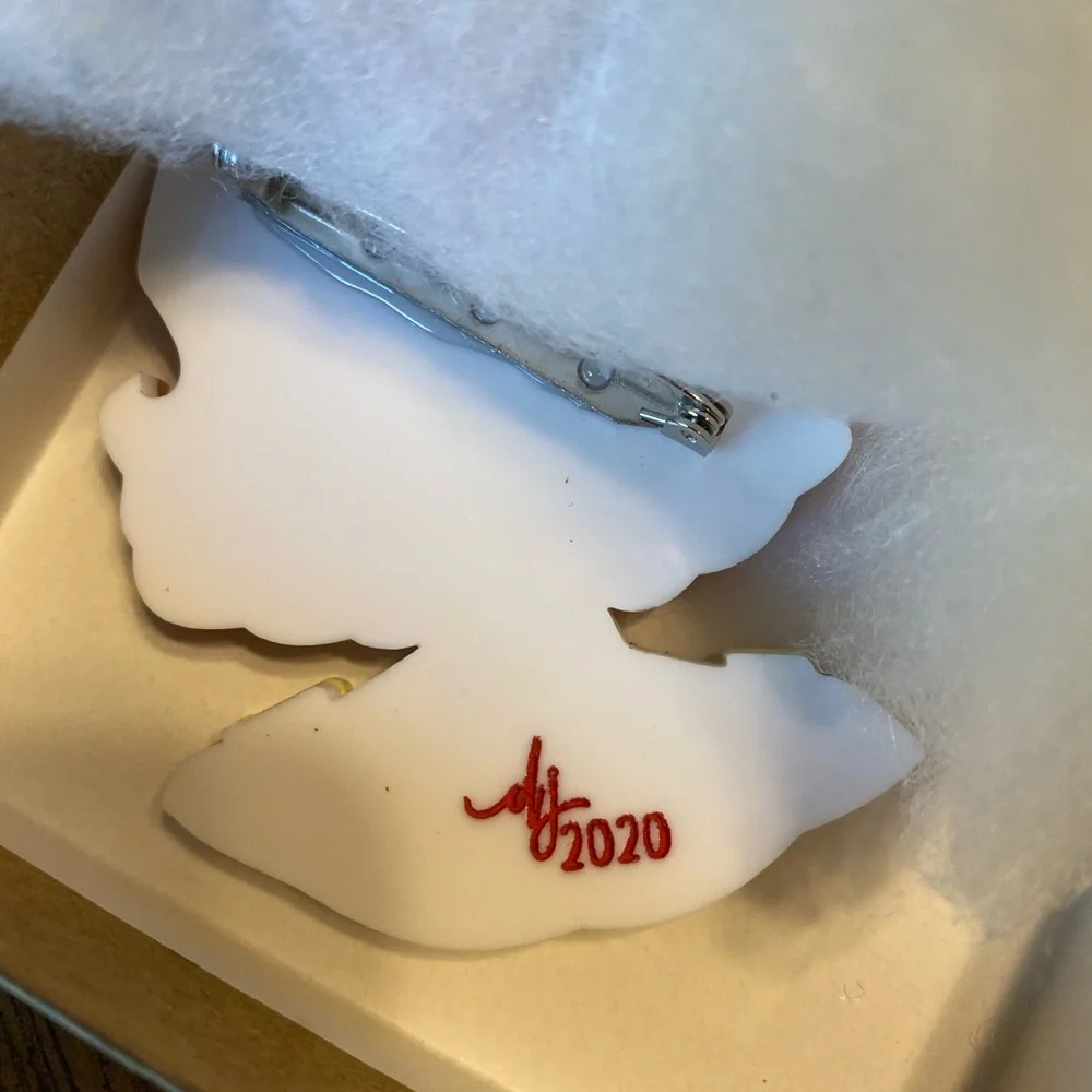 NIB ~ RARE ~ “GINGER” BROOCH ~ DAISY JEAN FLORAL - Picture 3 of 5